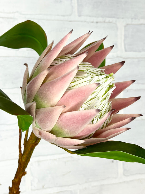 23” Faux Pink King Protea