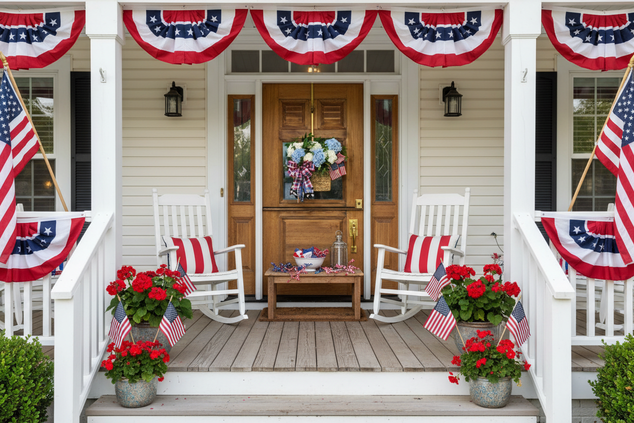 4th of July Front Porch