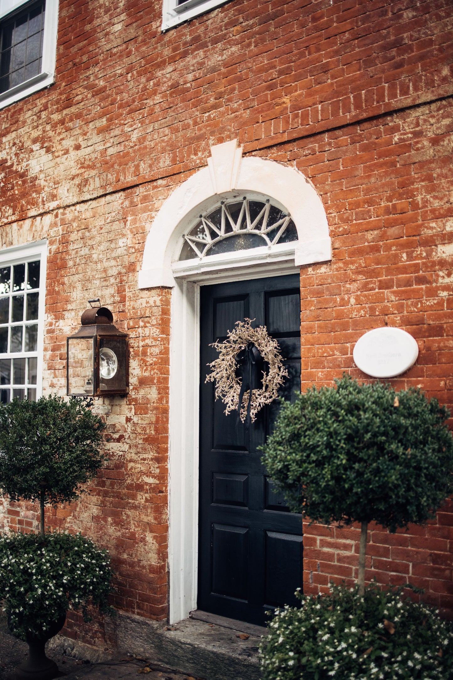 Gold Crystal Twig Wreath