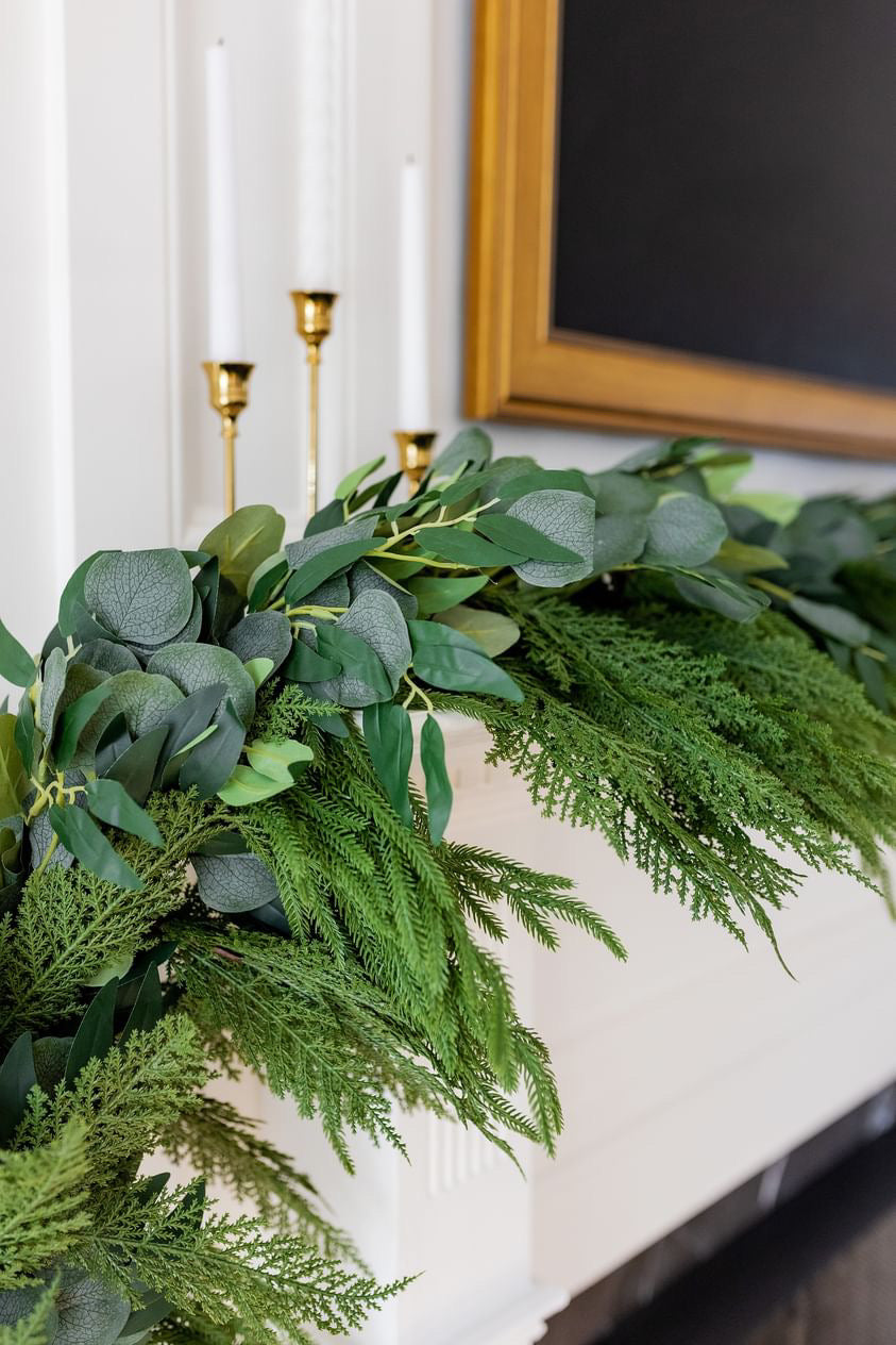 ORIGINAL Extra Thick Faux 6-Foot Christmas Garland