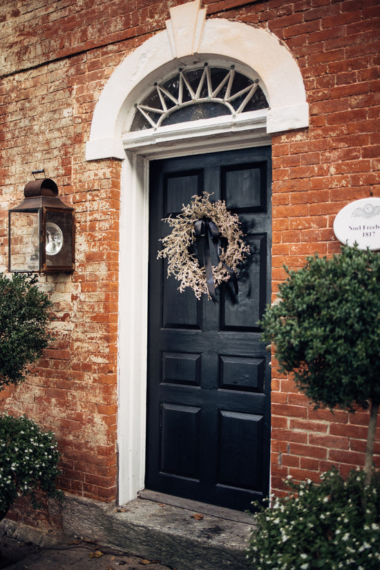 Gold Crystal Twig Wreath