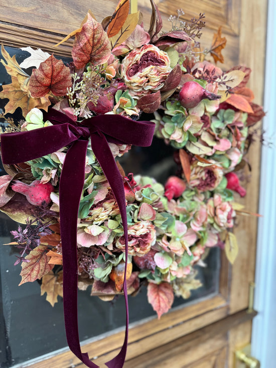 Romantic Fall Wreath