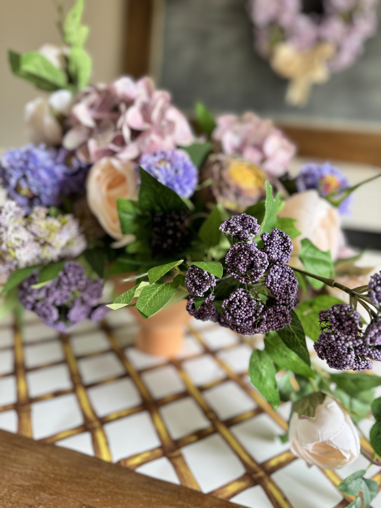 Lavender Terracotta Arrangement