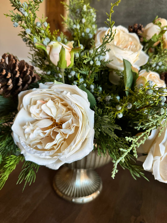Winter Whites Centerpiece