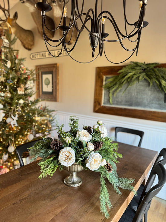 Winter Whites Centerpiece