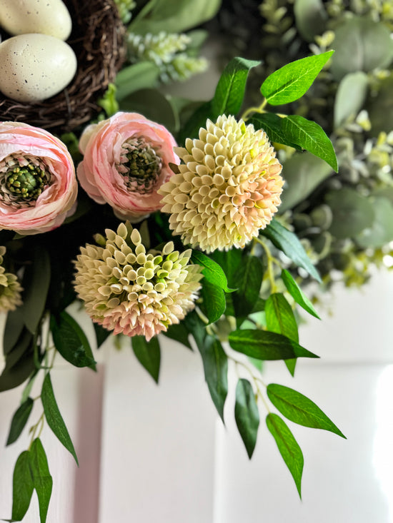 Dahlia Nest Wreath