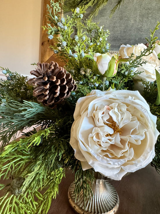 Winter Whites Centerpiece