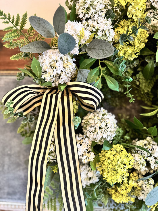 Snowball Hydrangea Wreath