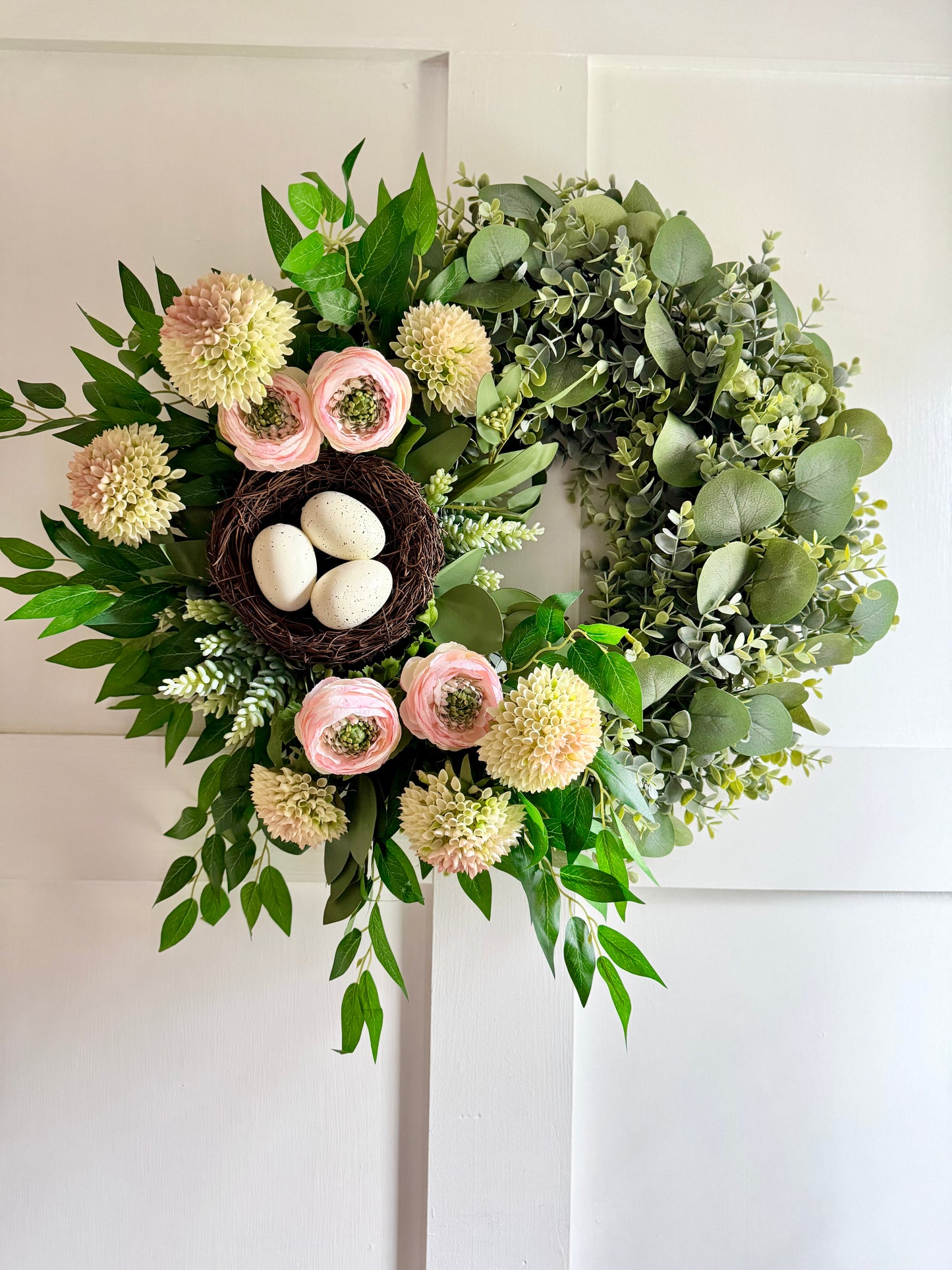 Dahlia Nest Wreath