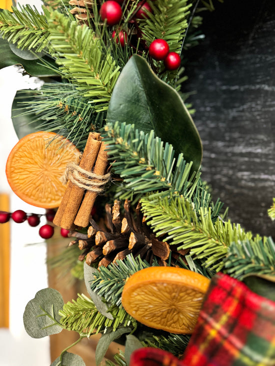 The XLarge Homemade Holiday Wreath
