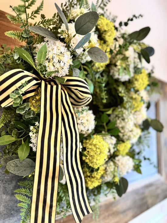 Snowball Hydrangea Wreath