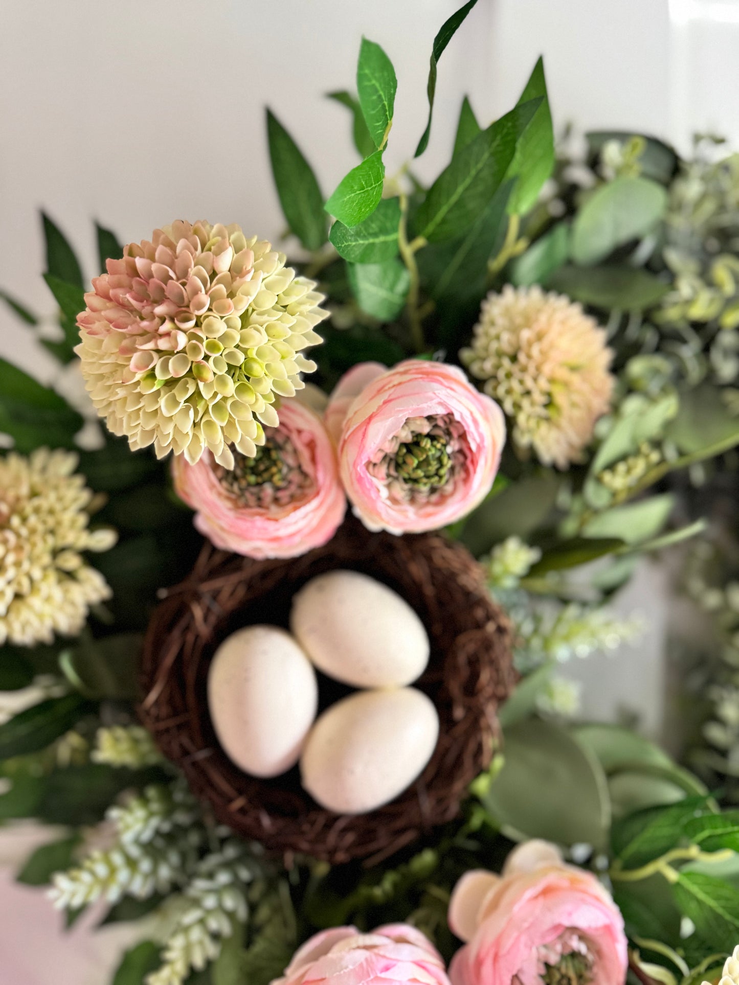 Dahlia Nest Wreath