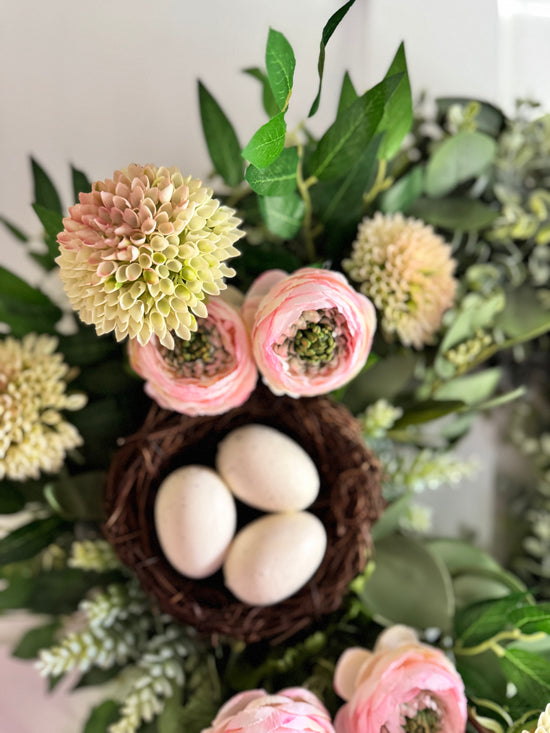 Dahlia Nest Wreath