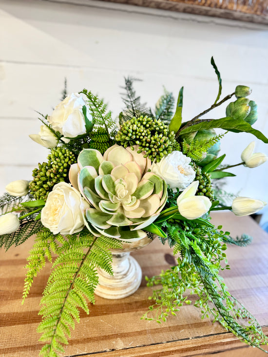 Succulent Artichoke Centerpiece