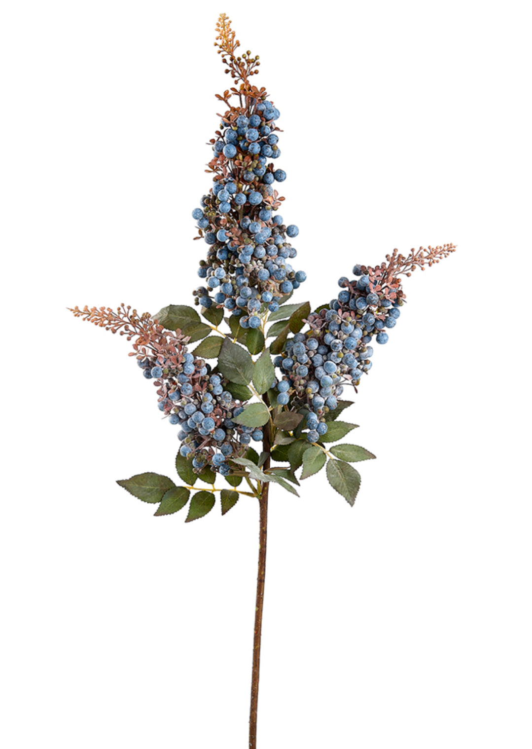 Load image into Gallery viewer, 37” Faux Blueberry Spray
