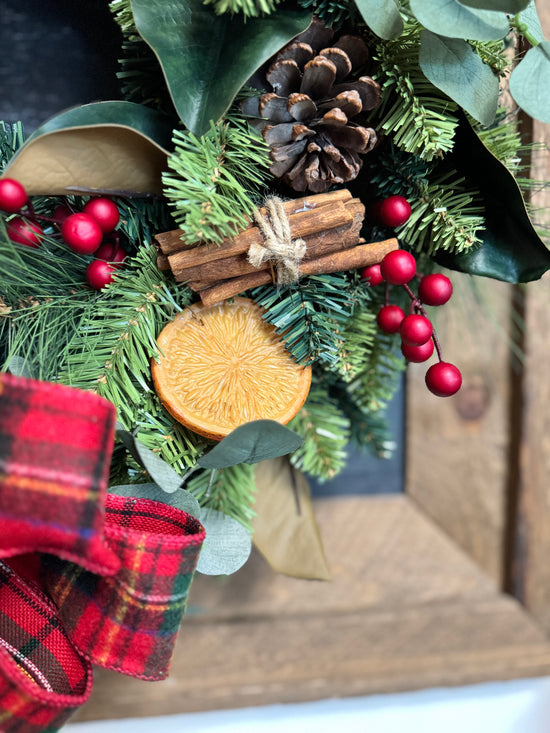 The XLarge Homemade Holiday Wreath