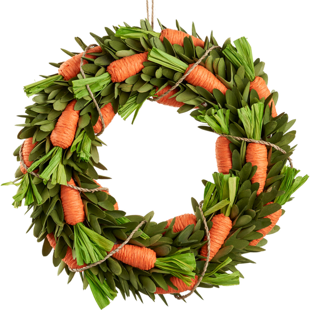18” Grass Carrot Wreath