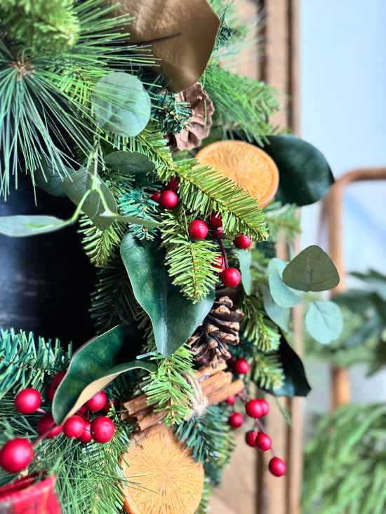 The XLarge Homemade Holiday Wreath