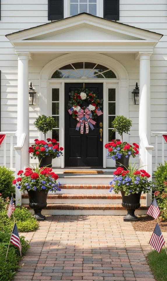 XL Strawberry hydrangea wreath