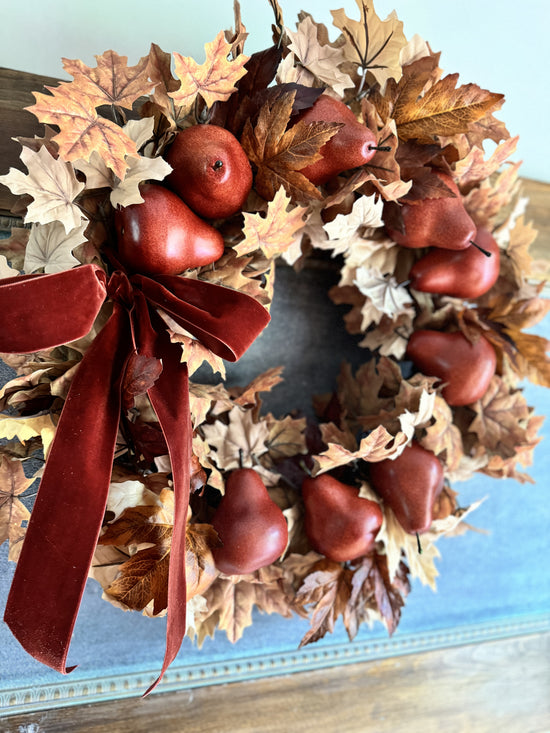 Autumn Pear Wreath