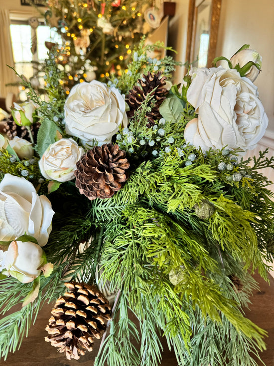 Winter Whites Centerpiece