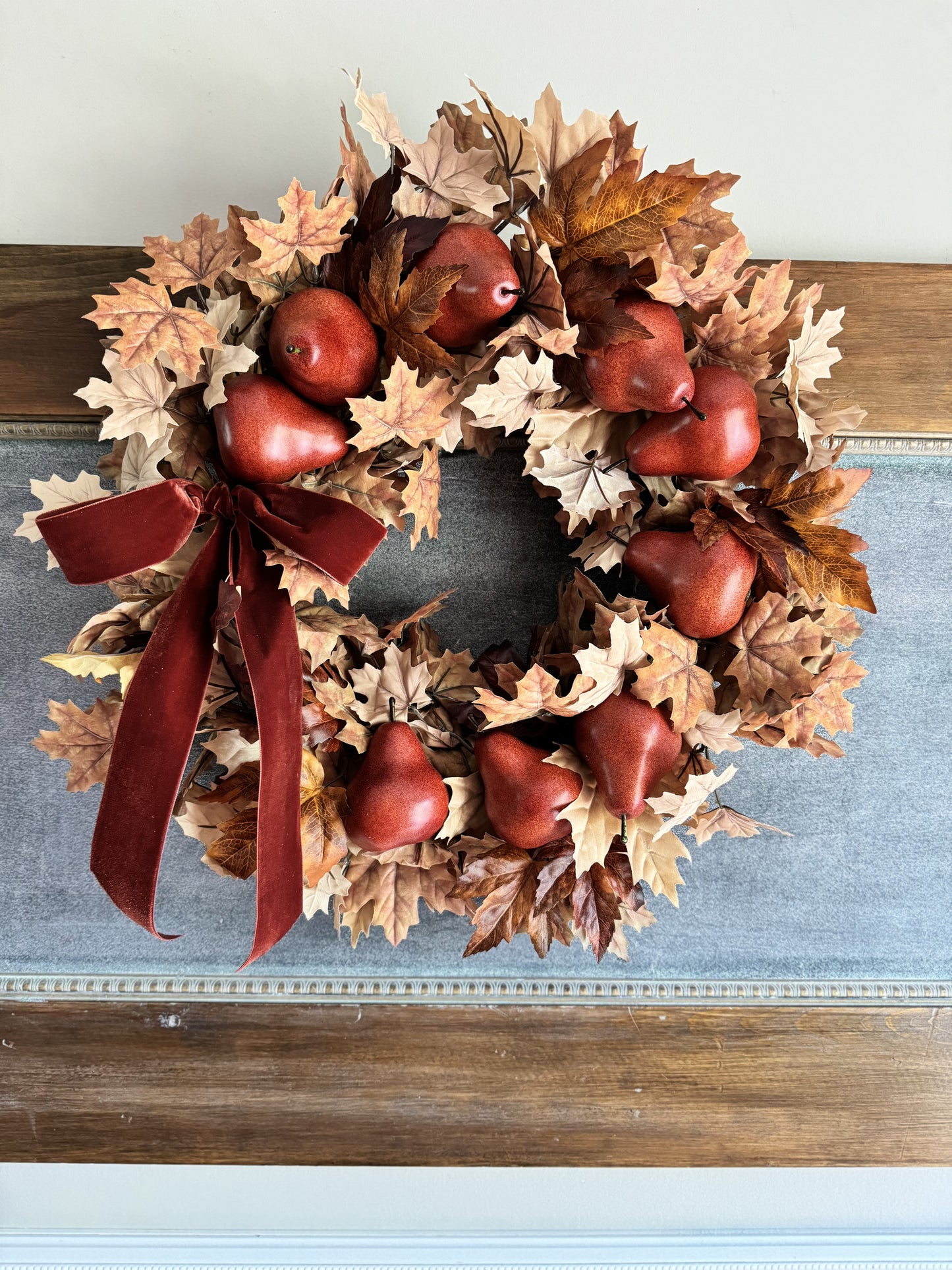 Autumn Pear Wreath