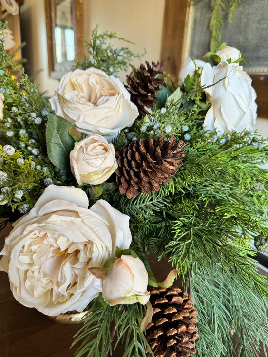 Winter Whites Centerpiece
