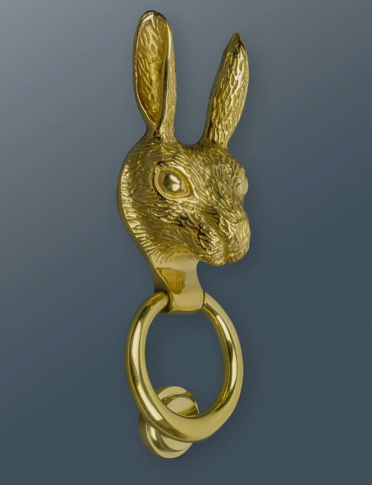 Brass Hare Door Knocker