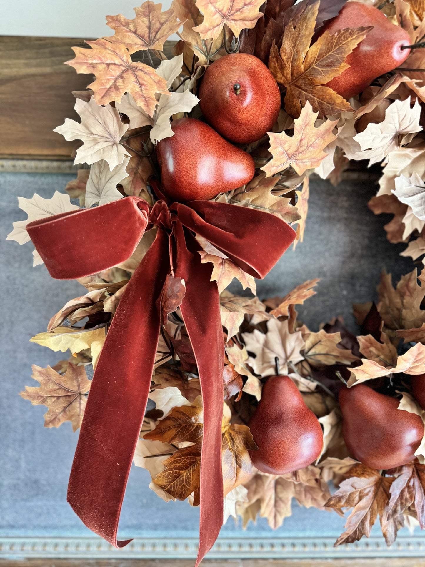 Autumn Pear Wreath