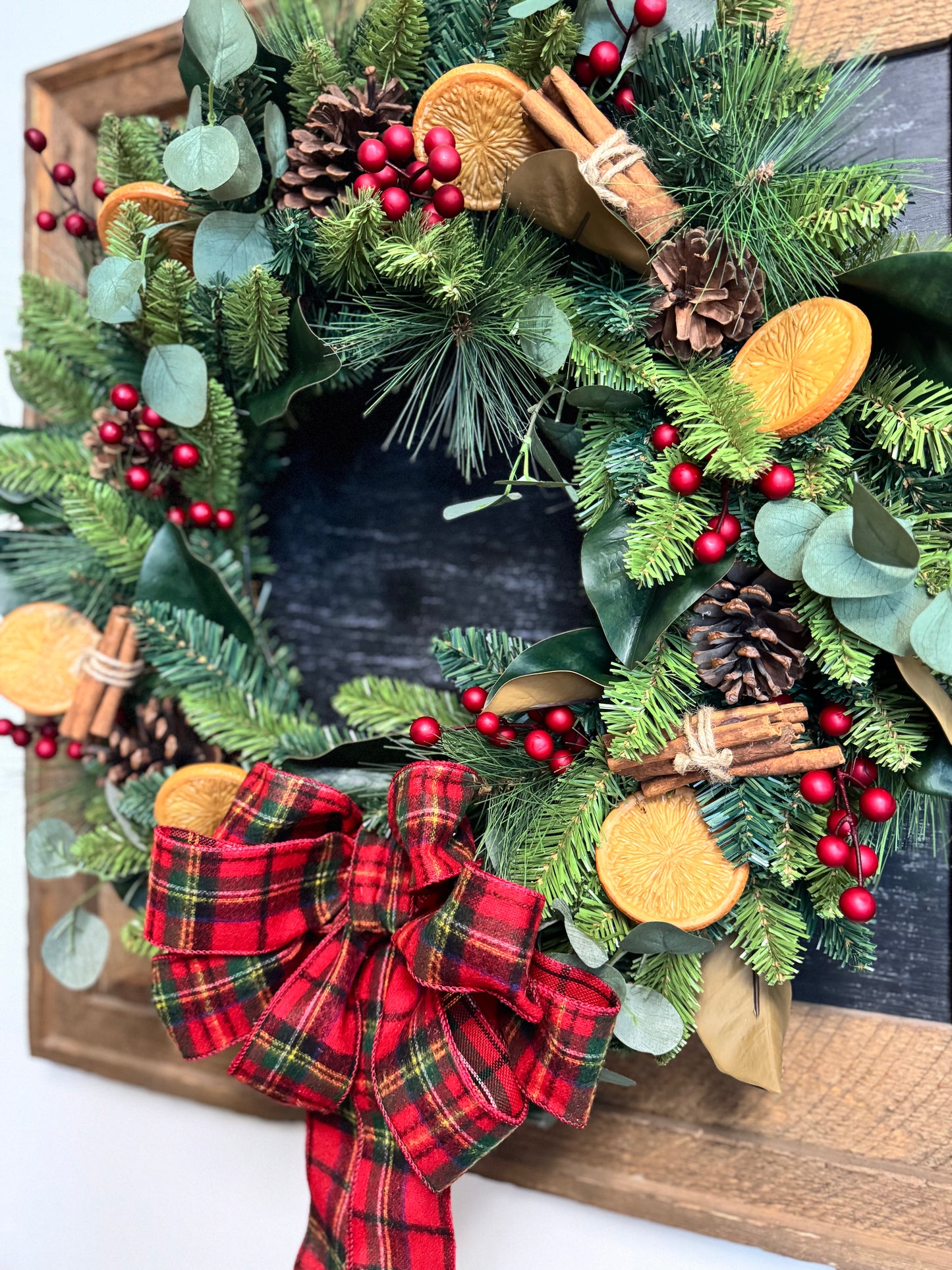 The XLarge Homemade Holiday Wreath