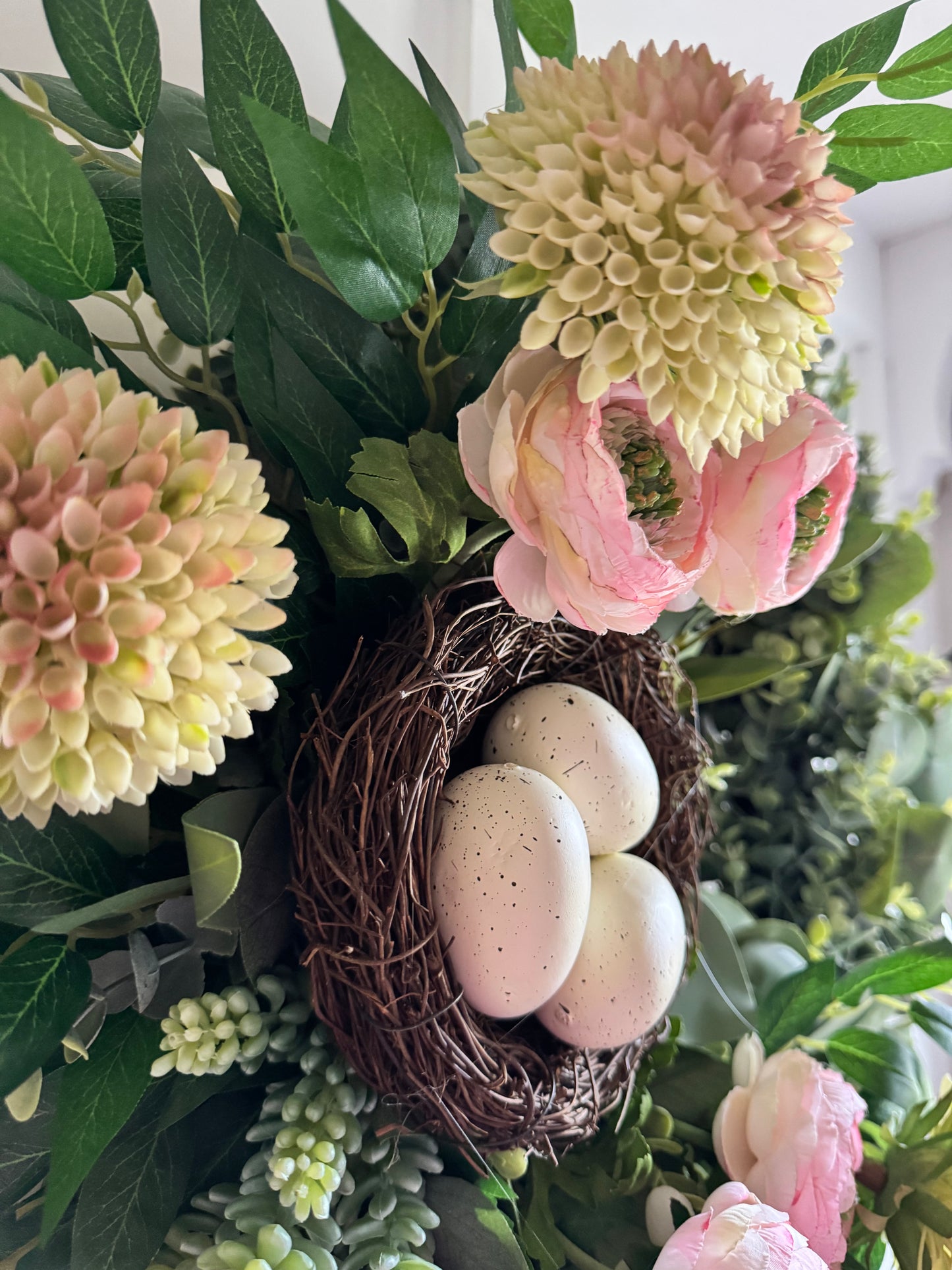 Dahlia Nest Wreath