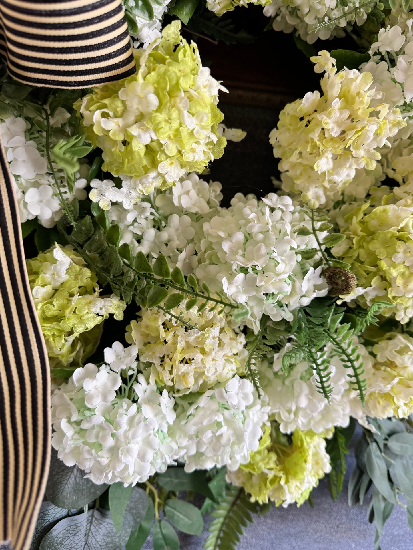 Snowball Hydrangea Wreath