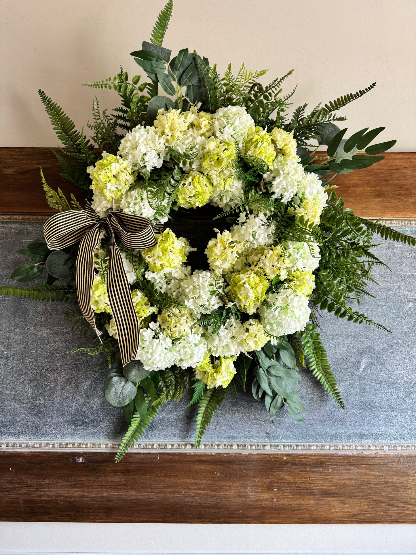 Snowball Hydrangea Wreath