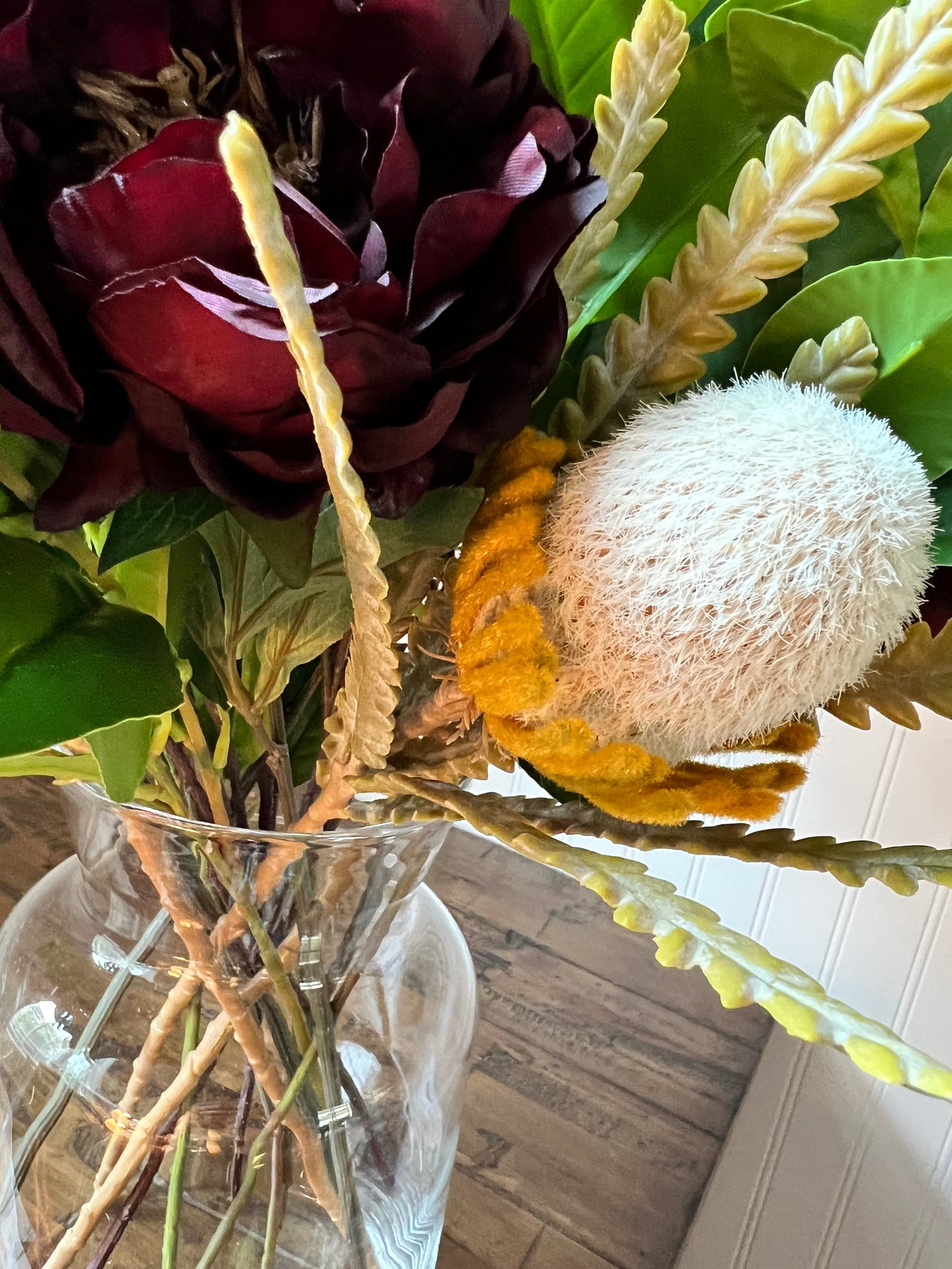 Mustard & Eggplant Bouquet