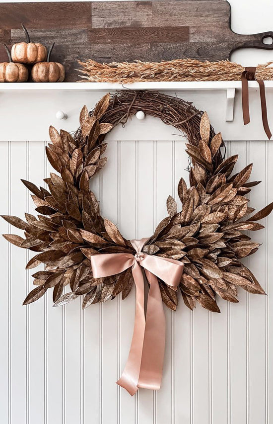 Load image into Gallery viewer, Thanksgiving Laurel Wreath
