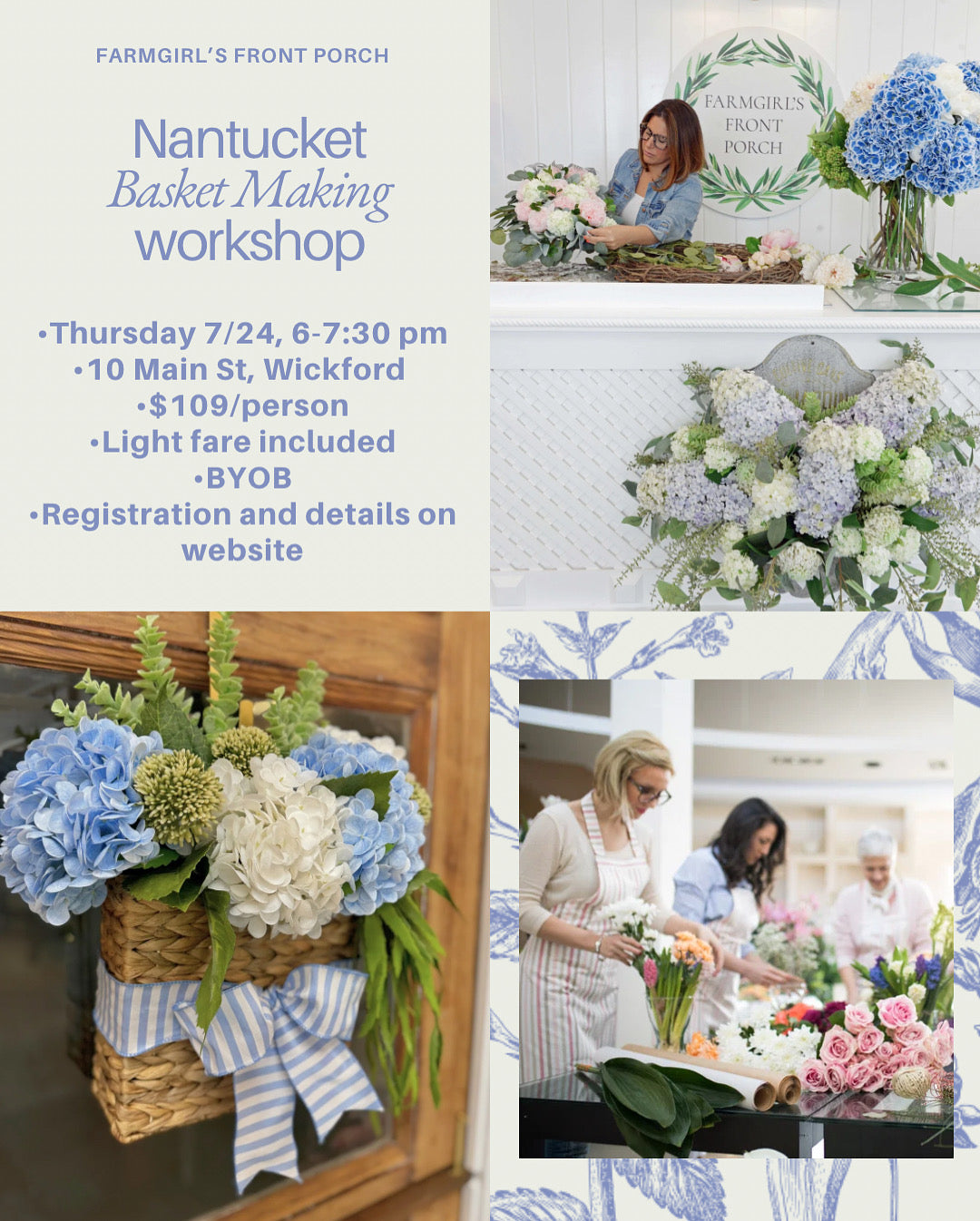 Nantucket Basket-Making Workshop