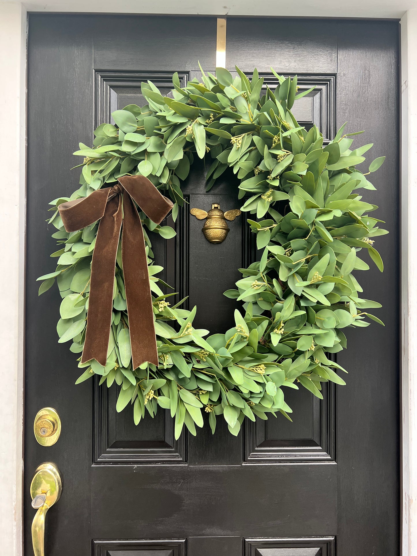 Olive Branch Wreath with Mix and Match Bows