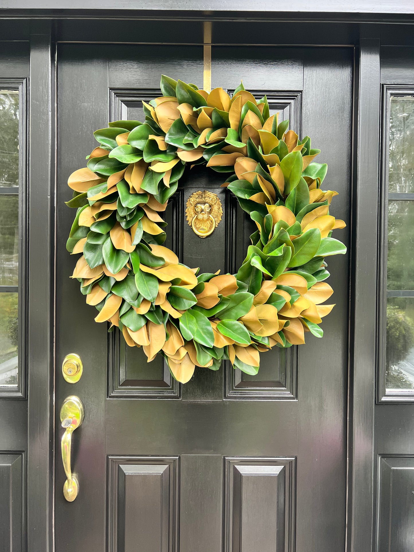 XLarge Faux Layered Magnolia Wreath