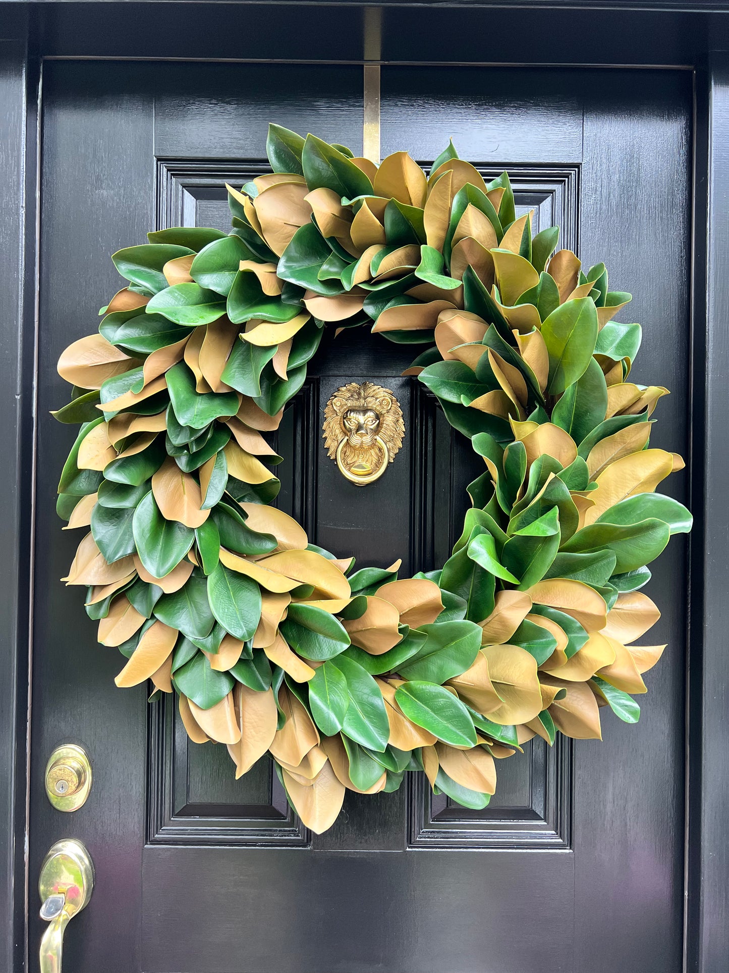 XLarge Faux Layered Magnolia Wreath