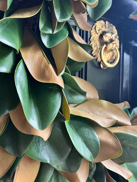 XLarge Faux Layered Magnolia Wreath
