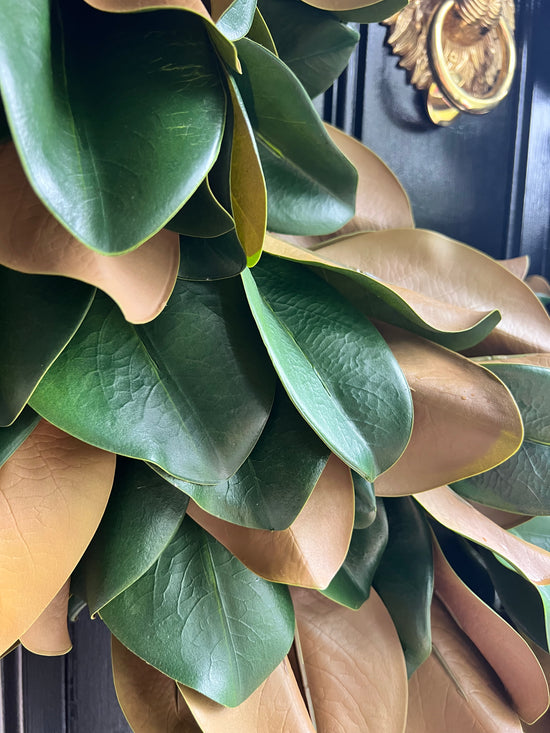 XLarge Faux Layered Magnolia Wreath
