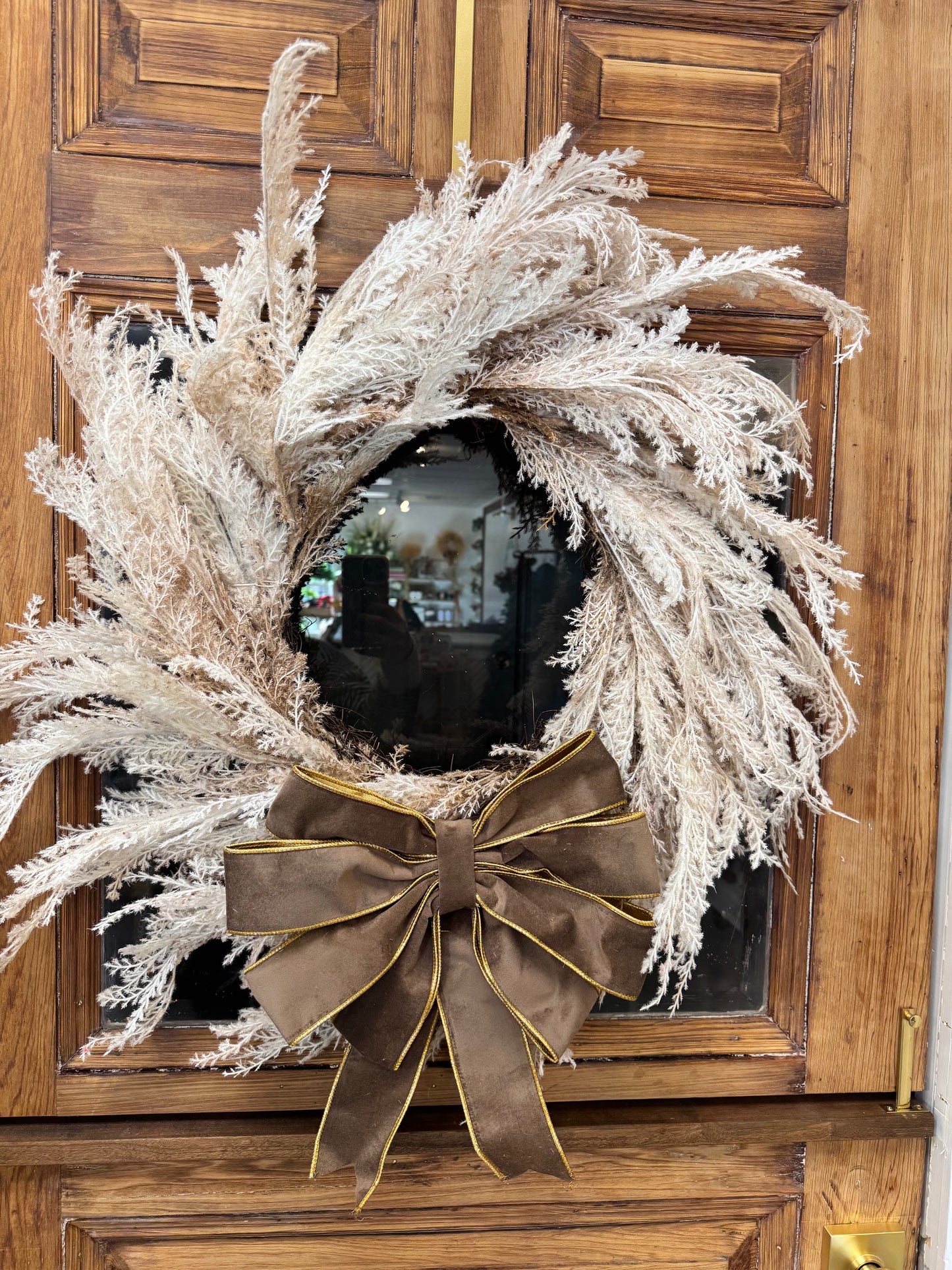 XL Pampas Grass Wreath
