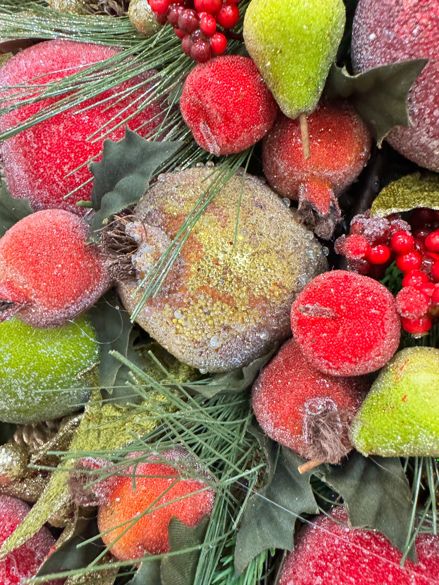 Colonial Williamsburg Sugared Fruit Swag