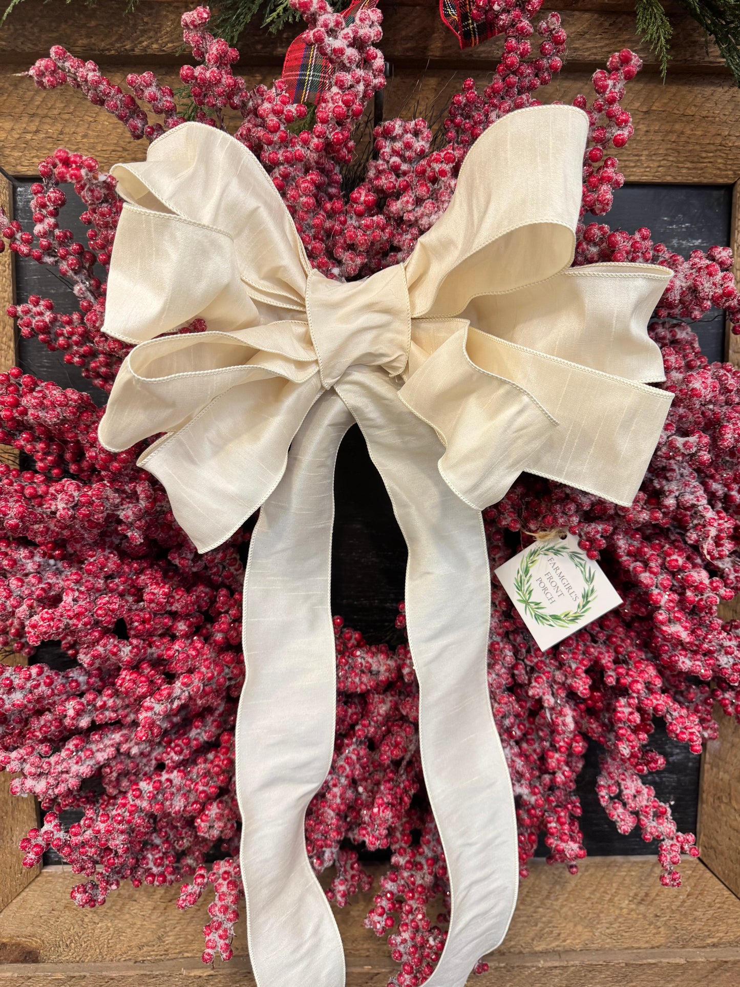 Frosted Berry Wreath