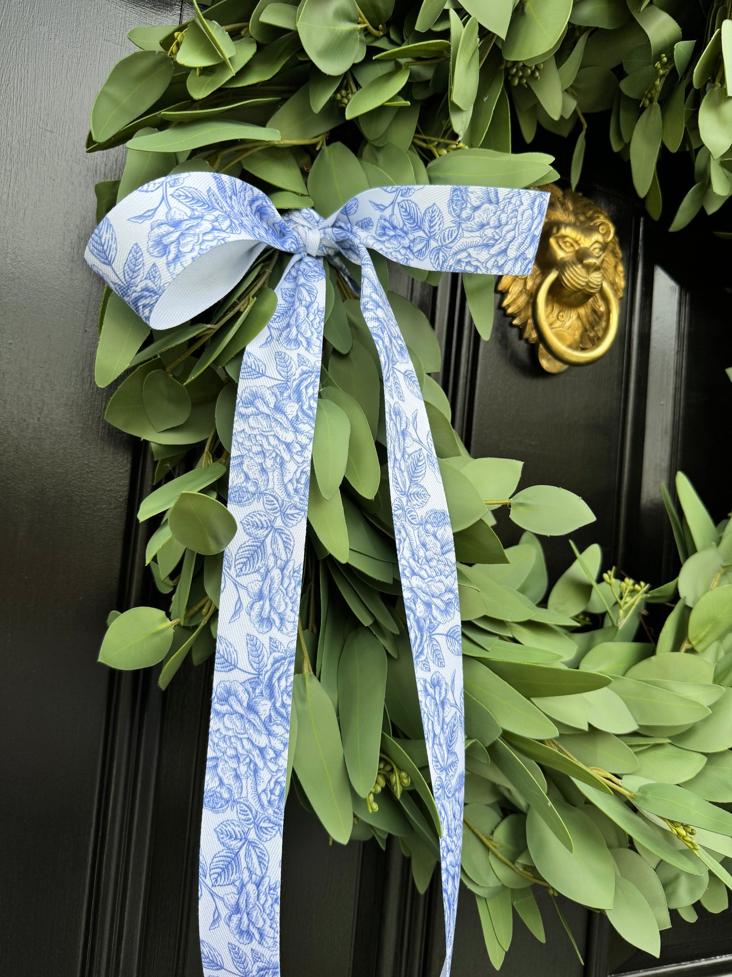 Luxury Olive Branch Wreath with Mix and Match Bows