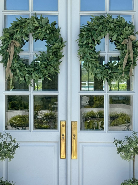 Load image into Gallery viewer, Luxury Olive Branch Wreath with Mix and Match Bows
