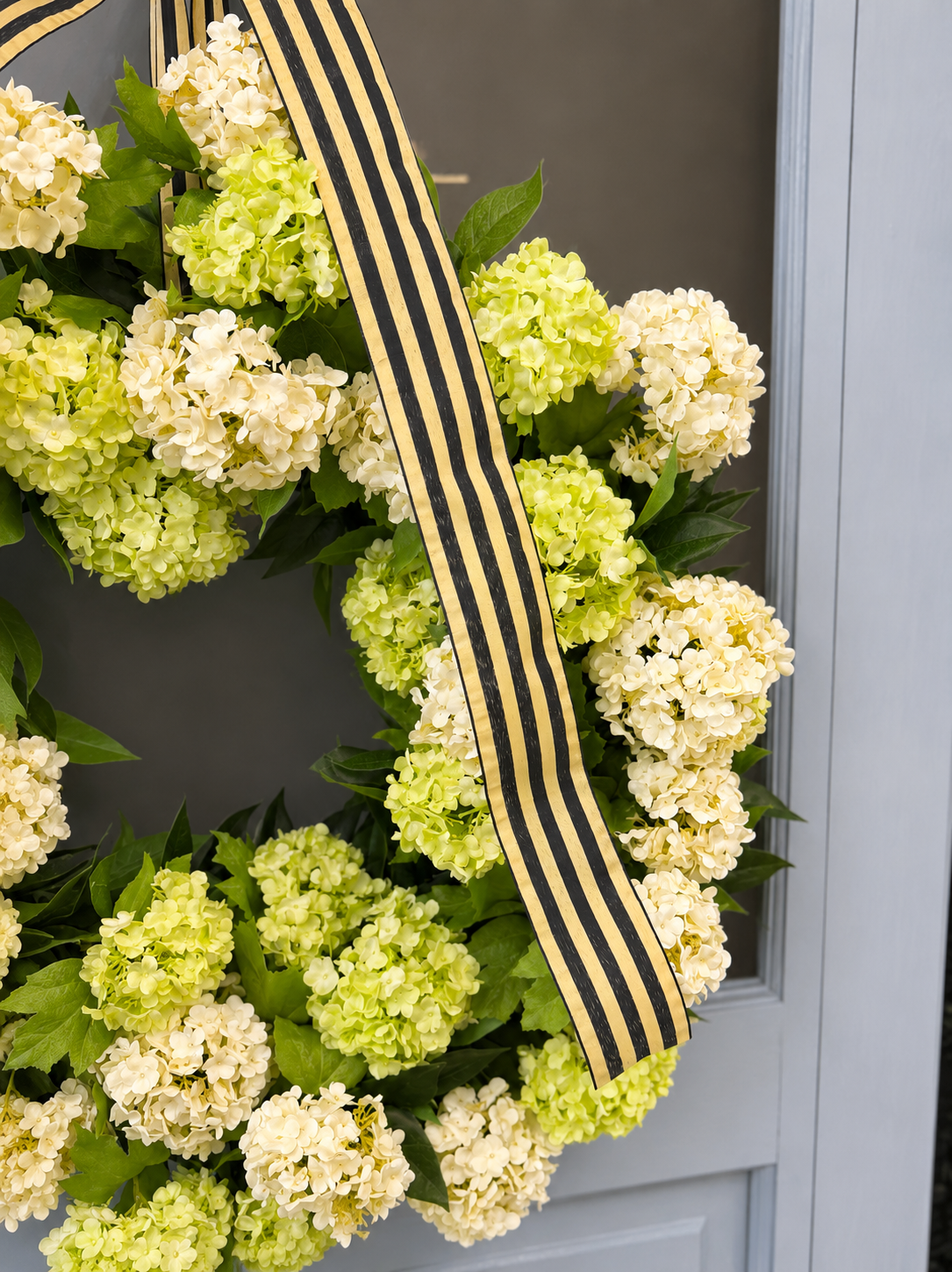 Snowball Hydrangea Wreath