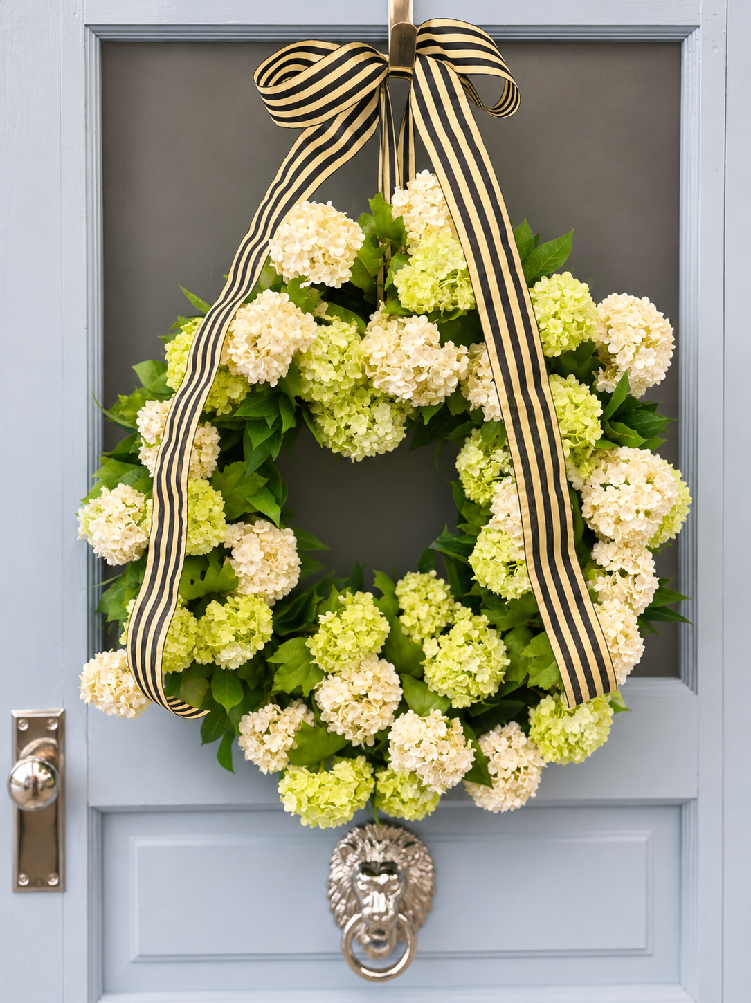 Snowball Hydrangea Wreath