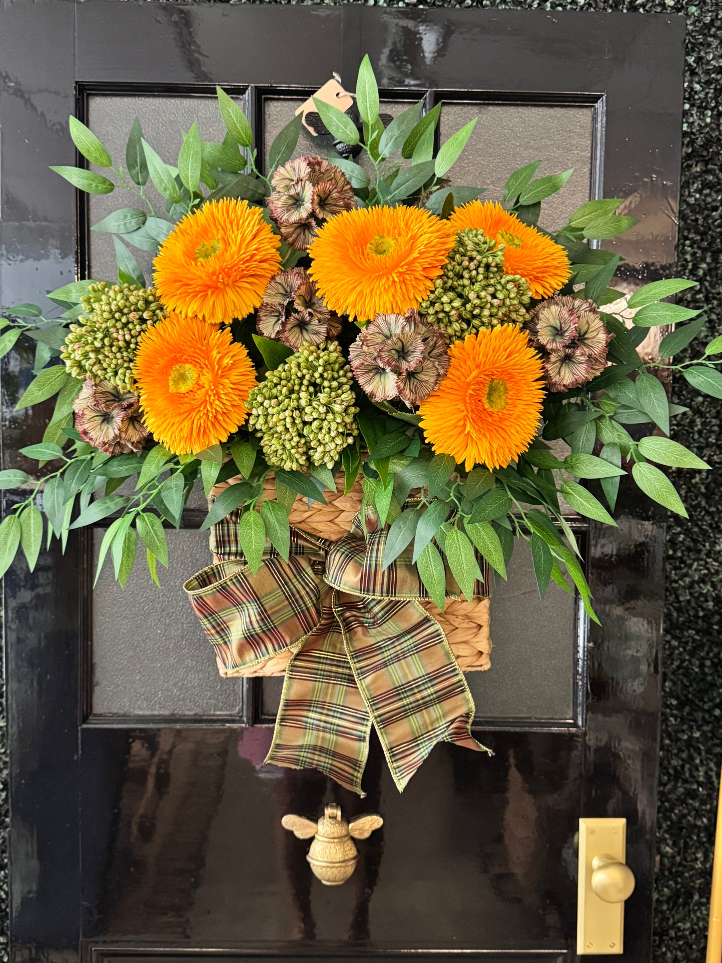 Fall Sunflower Basket
