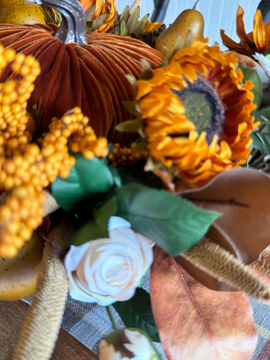 Harvest Pumpkin Centerpiece
